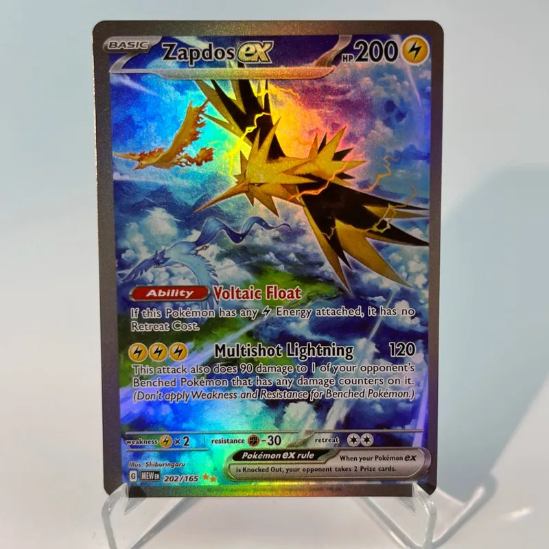 Pokémon 151 PKM Cards PTCG3-D Bulbasaur Squirt Rainbow Gengar ex Holographic Ex GX Rare Collection Battle Toys Hadiah untuk Hobi — image 26