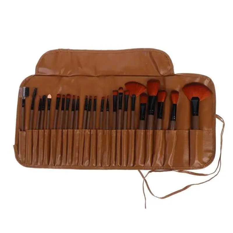 Set Berus Kecantikan 24Pcs Profesional Termasuk Semua Berus Mekap dengan Beg Penyusun untuk Penggunaan Peribadi dan PerjalananPanas — image 11
