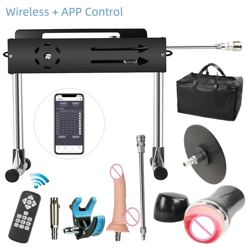 200W เครื่อง Quite & อัจฉริยะ Love เครื่อง Dildos สำหรับสตรีและผู้ชายจังหวะ 1-15 ซม.เครื่อง — image 11