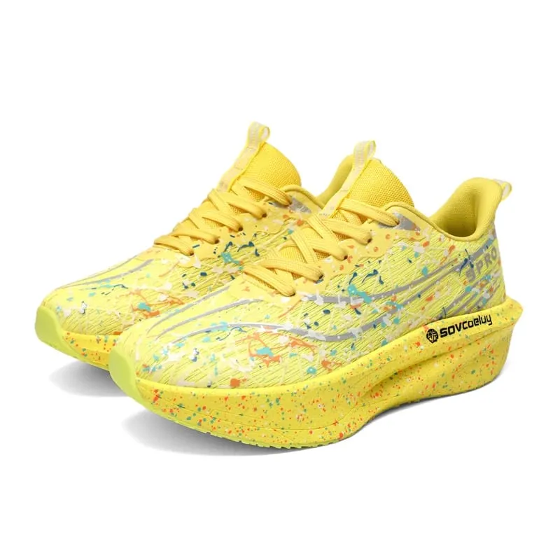 Scarpe da corsa da uomo per maratona Scarpe casual comode e leggere traspiranti da uomo Sport da corsa con comfort basso e resistente all'usura — image 9