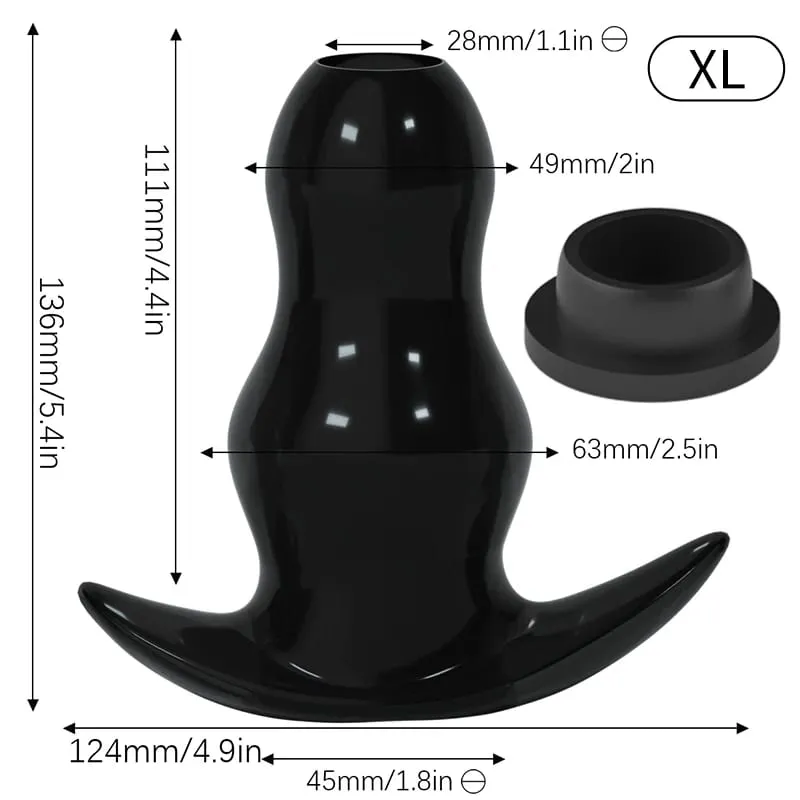 5 velikostí dutý anální kolík/dilatátor/dildo Soft Speculum Sada análních kolíků pro masáž prostaty Intimní/klystýrové sexuální hračky pro ženy Muži Gay — image 10