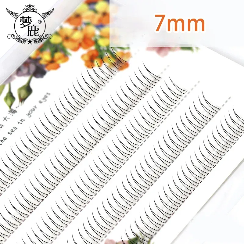 J Curl V Shape Under Eyelash Comic Eye Lashes Natural Bottom Lashes Soft Manga Eyelashes Bunches Eyelash Clusters Korean Makeup — image 20