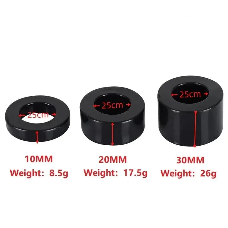 3pcs Male Penis Lock Cock Ring Set Erection Delay Time Ejaculation Penis Ring Enlargement Ball Stretcher Sex Toy for 18+ Big Man — image 4