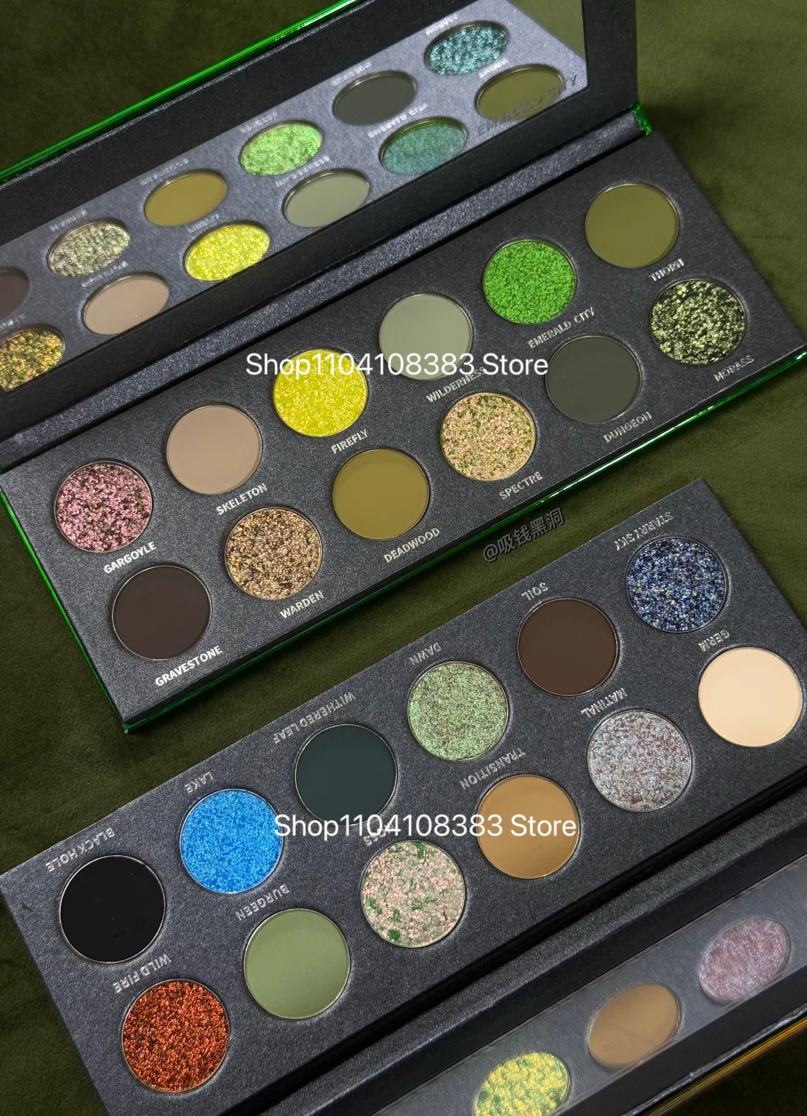 Ombretto Disco Camaleonte Ombretto Gotico Opaco Shimmer Morbido Smoky Clown Colori alti Trucco occhi duraturo — image 6