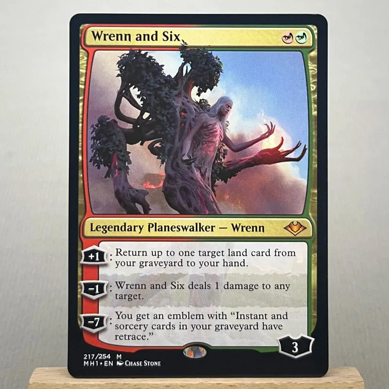 CC1 C19 MH1 FAR M21 HOLO12-Ⅰ02 TCG Proxy Cards Sylvan Library Ugin the Spirit Dragon Force of Negation Elesh Norn — image 11