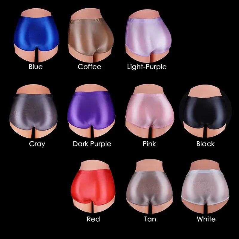 Satin glänzende Spandex-Shorts für Männer, extra kurze Biker-Shorts, glänzende Fitness-Kleidung, sexy Glitzer, Laufen, Fitnessstudio, sexy Unterwäsche für Männer — image 11