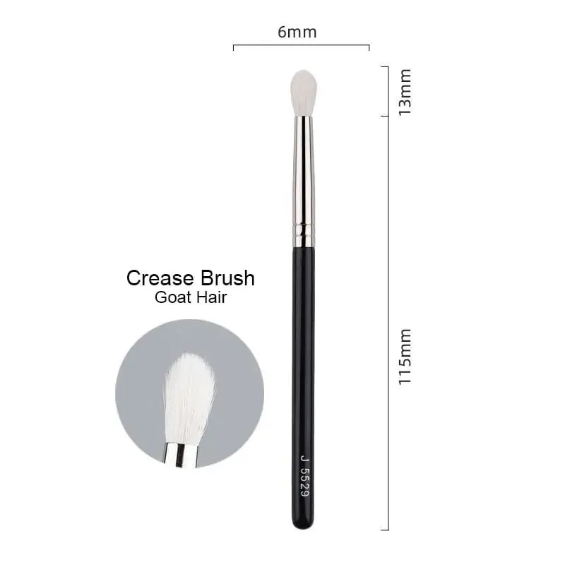1pc Goat hair Round Blush Makeup brushes Angled sculpting Make up brush contour eyeshadow small smudge eye detail pointed shadow — image 9