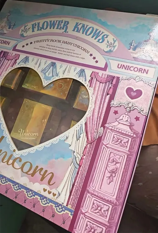 Bunga Tahu Generasi Unicorn Eyeshadow Lip Gloss Blush Koleksi Lengkap Set — image 4