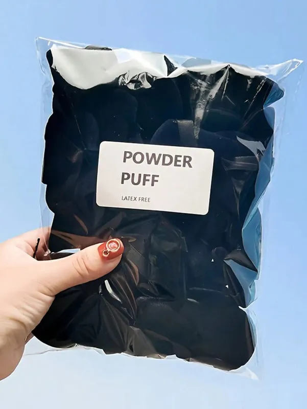 20/10/3/1pc Triangular Velvet Makeup Powder Puff Facial Powder Puff Reusable Makeup Powder Puff And Eye Makeup Powder Puff — image 8