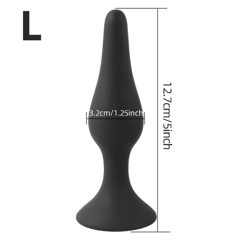 Plugue anal de silicone para iniciantes, plugue anal para homens e mulheres, massageador de próstata para gays, mini bala anal, masturbador, brinquedo sexual para homens — image 25