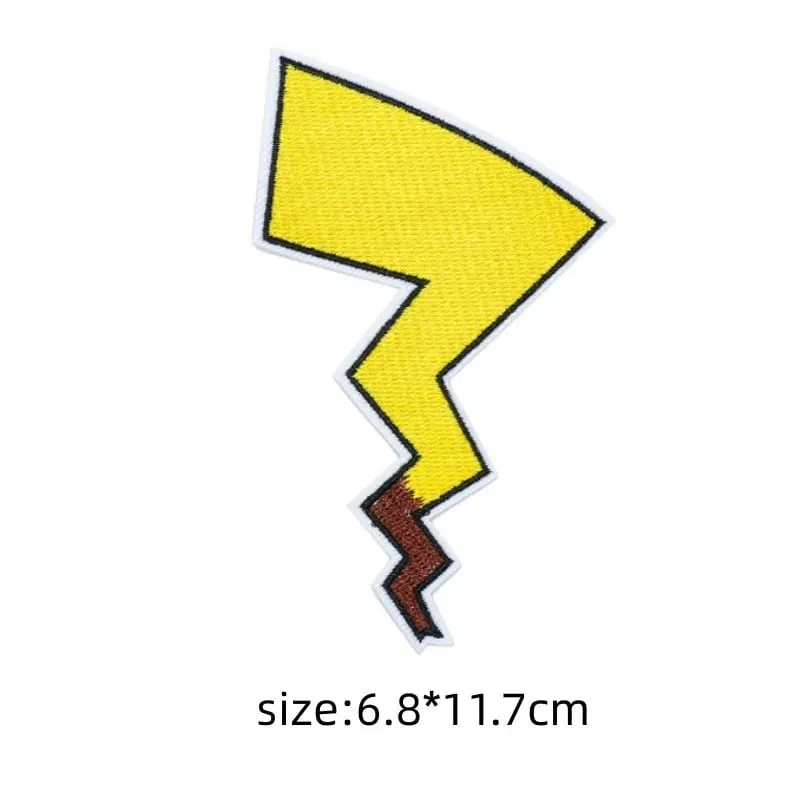 30 Stijl Doek Patch Pikachu Charizard Kleding Stickers Naaien Borduren Patches Applique Ijzer Op Kleding Cartoon Diy Kledingstuk — image 40