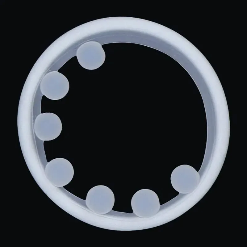 Siliconen Penis Ring Kralen Clitoris Stimuleren Voorhuid Correctie Cock Ringen Vertraging Ejaculatie G-spot Massage Speeltjes voor Mannen — image 17