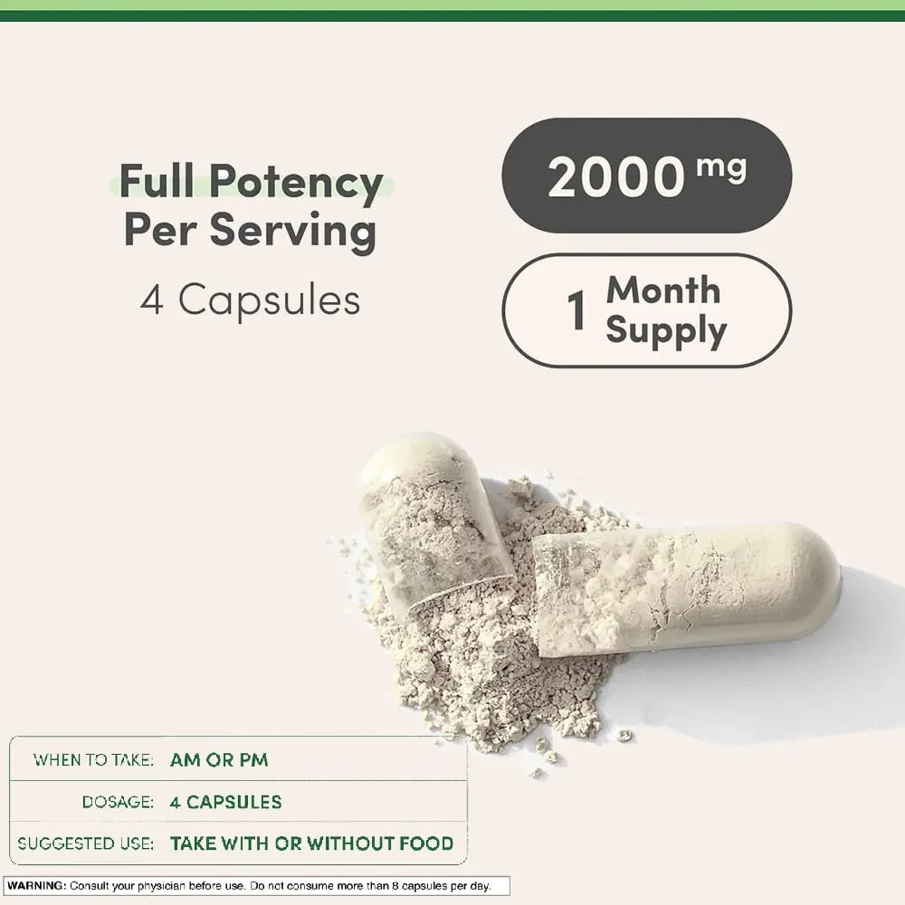 Magnesium L-Threonate Podpora spánku a kognitivních funkcí – vysoká absorpce – Nejbiodostupnější forma hořčíku – 2000 mg – 120 tobolek — image 4