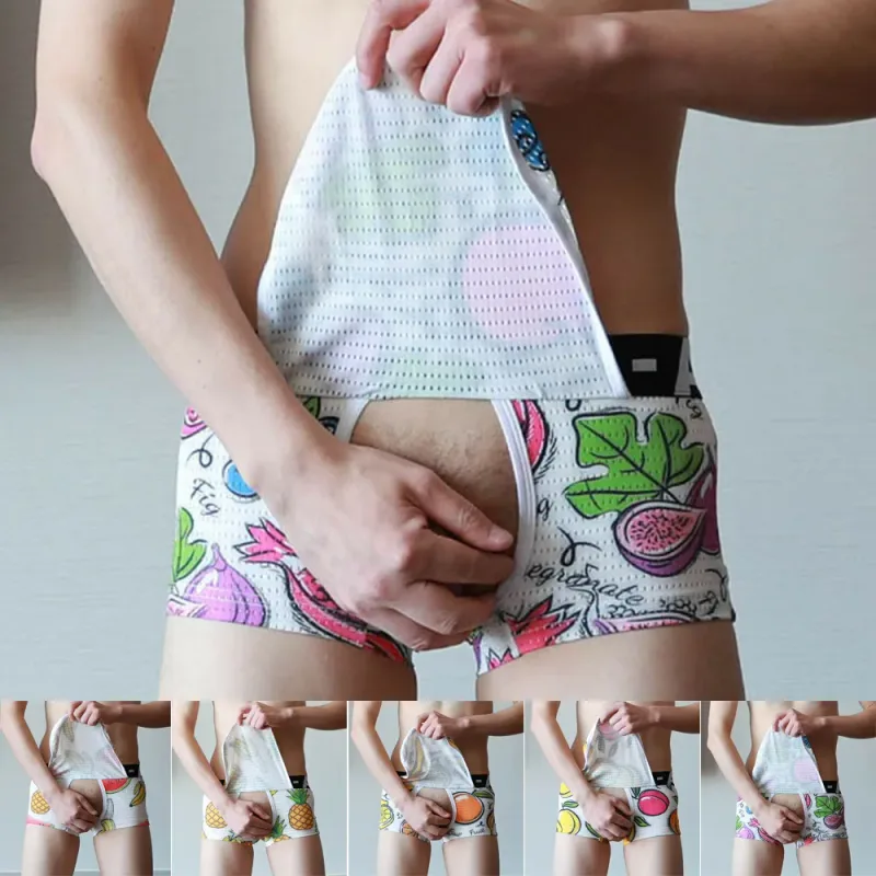 Boxer Shorts Underpants Underwear Briefs Clothes Cotton+Spandex Open Brand New Fashion Stylish Supply Suitable — image 7