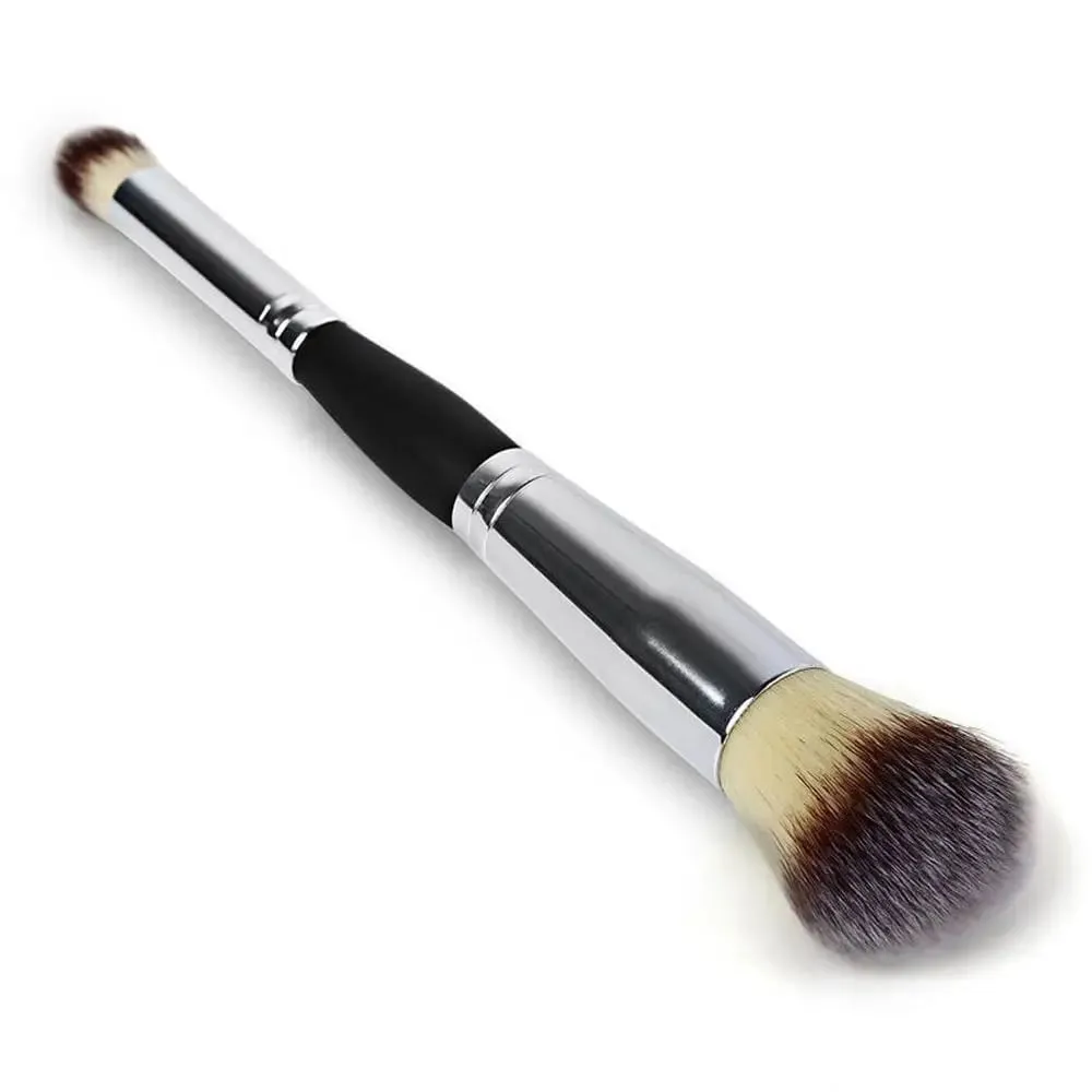 Flydende børster Multifunktion Beauty Foundation Øjenskygge Blush Brush Dobbeltendet kosmetisk makeup børste — image 1
