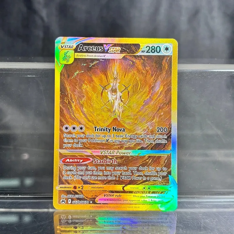 Holographic Game Trading Collection PTCG Proxy karty Charizard Pikachu Mew EX Singl PKM fóliové karty Gengar VMAX Skyridge (SK) — image 12