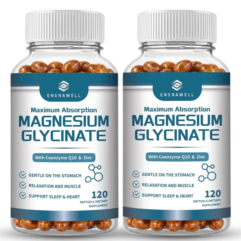 แมกนีเซียม Glycinate 500 มก. อาหารเสริมรองรับระบบประสาทสุขภาพกระดูกและกล้ามเนื้อรองรับความสงบอารมณ์และการผ่อนคลายร่างกายเพื่อสุขภาพที่ดีทุกวัน — image 9