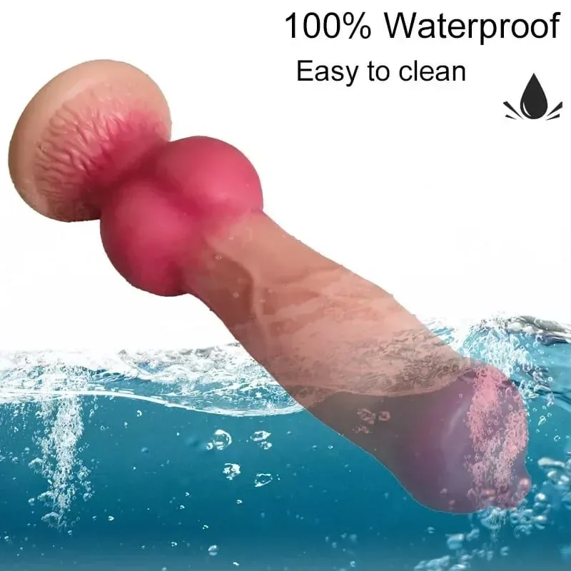 Realistic Huge Dog Dildo Anal Plug With Suction Cup Silicone Big Butt Plug Prostate Massager Adult Sex Toys for Men Women — image 4