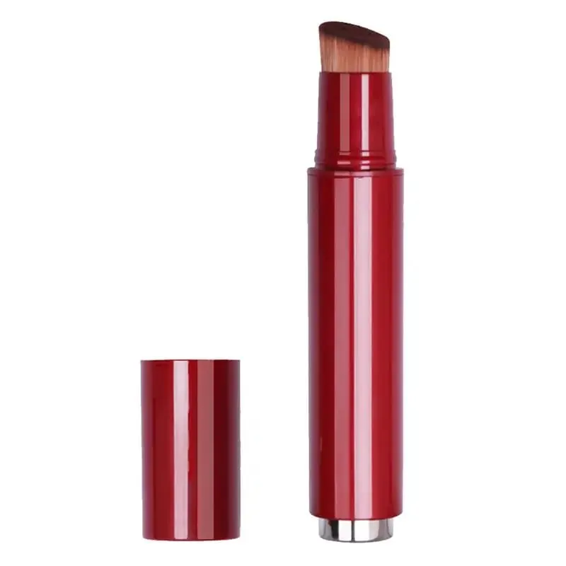 1pc pincéis de maquiagem oblíquos pincéis de base ferramentas de maquiagem portátil pincel 16cm — image 4