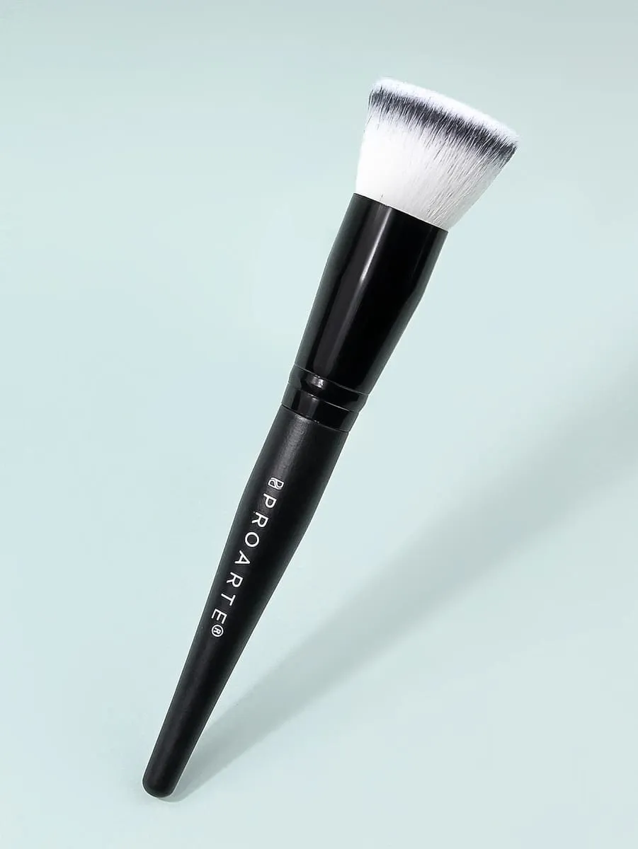 1 Stück Stippling Foundation Make-up Pinsel Flat-Top-Gesichtskosmetikpinsel für flüssige Creme Foundation Rouge Gesichts-Make-up Beauty-Tool — image 1