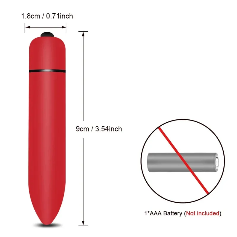 Mini Size Bullet Vibrator Butt Plug til mænd Kvinder Anal Plug Begynder Batteridrevet Prostata Massager til Gay Voksen Sexlegetøj — image 10