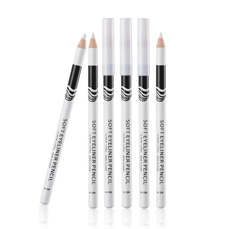 อายไลเนอร์ดินสอปากกาจัดแต่งทรงผม Professional แบบพกพา Quick-dry Eye Liner ปากกาสีขาวสำหรับหญิง Make Up Beauty เครื่องสำอางค์เครื่องมือ
