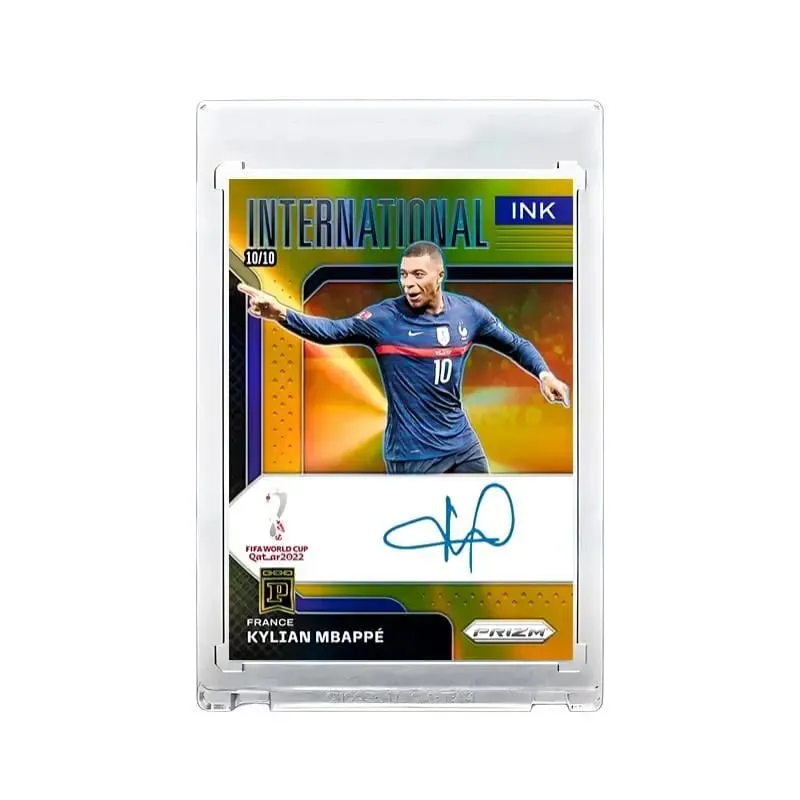 Set di carte da calcio All-Star fai-da-te con confezione regalo di compleanno per Messi Ronaldo e Mbappé per la collezione di carte per ragazzi di calcio — image 14