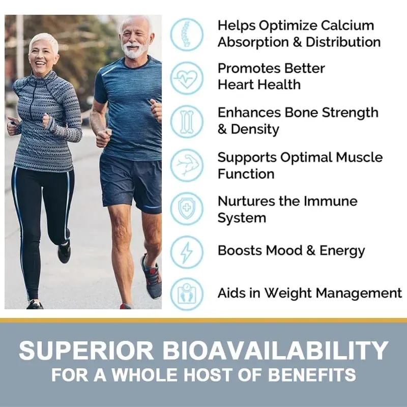 Premium Calcium D3 K2 B12 Capsules Supports Bones & Teeth Calcium Absorption Nerve Health Muscle Function & Vitality — image 7