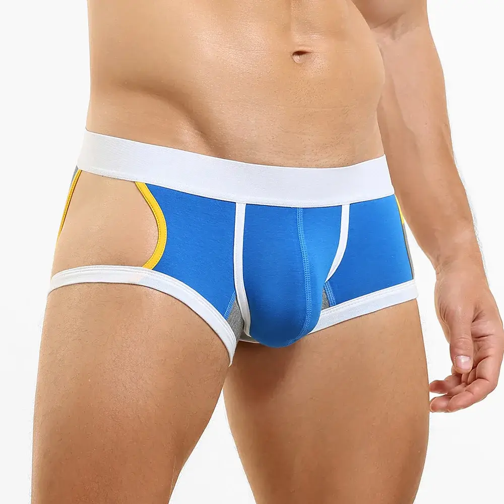 Slip plat taille basse en forme de U pour hommes, sous-vêtements tendance, Design léger, vêtements intérieurs confortables pour hommes — image 9