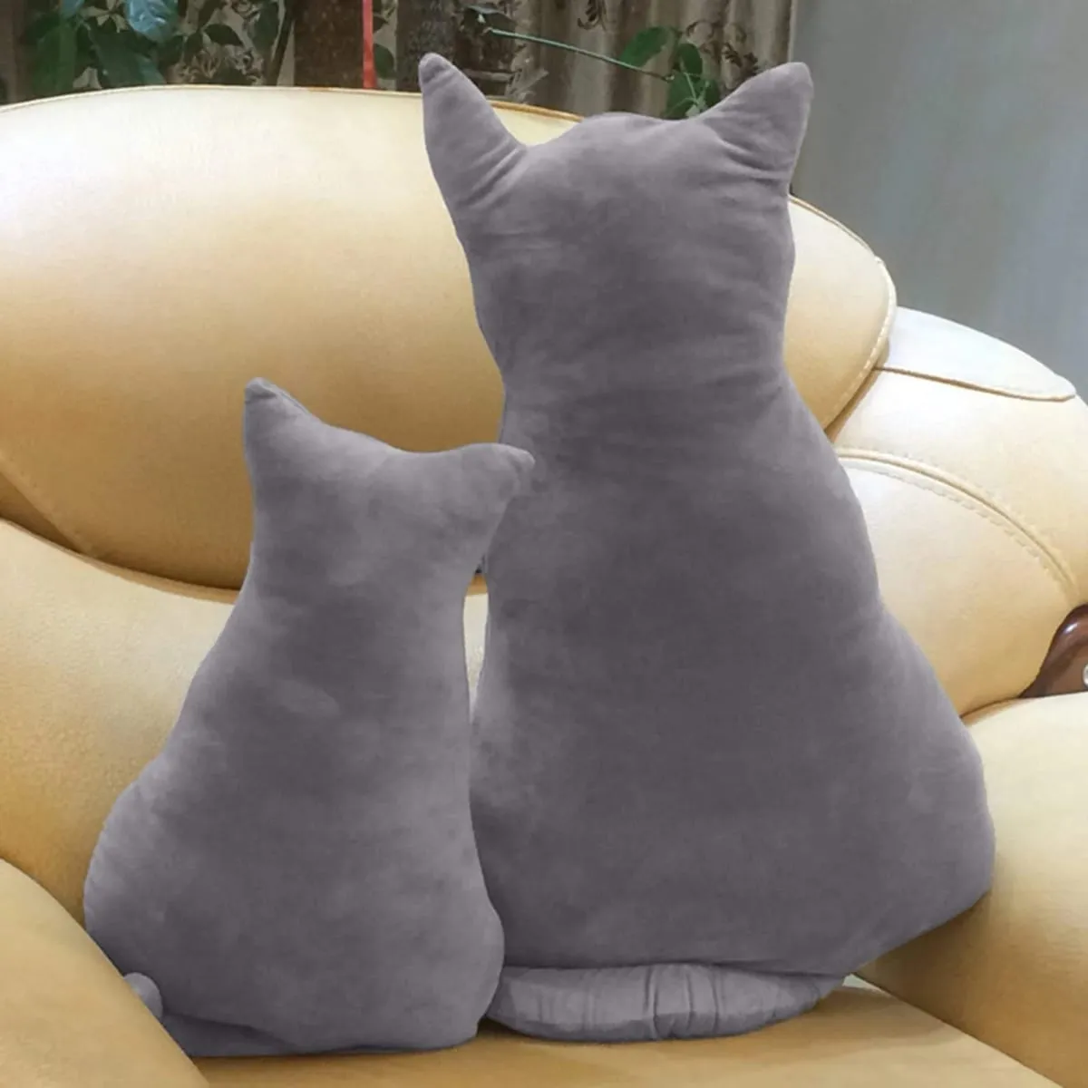 Peluche chat mignon, ombre à dos doux, jouet en peluche, oreiller de canapé, coussin de siège, cadeau d'anniversaire pour garçons et filles — image 8