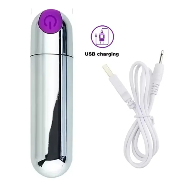 Mini Bullet ผู้หญิง Vibrator Vibrating G-Spot ช่องคลอดกระตุ้น Strong Shock Dildo Clitoris นวดเพศของเล่นสำหรับผู้หญิง — image 12