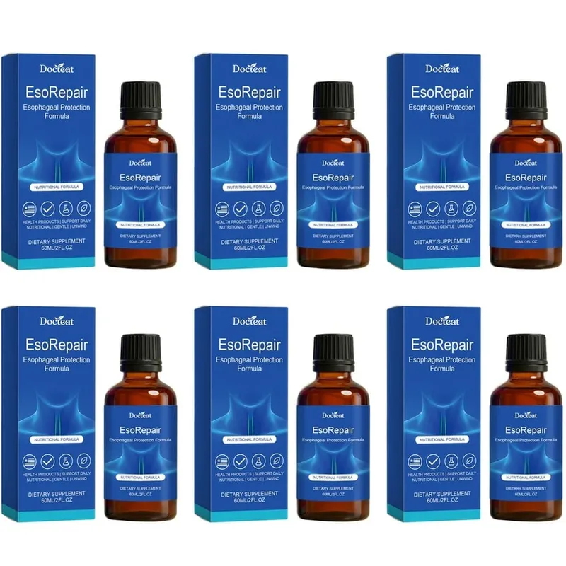 Docteat Esophageal Protection Liquid with Vitamin C Vitamin E Vitamin B6 Aloe Vera Extract Licorice Root Extract Formula 60 ML — image 11