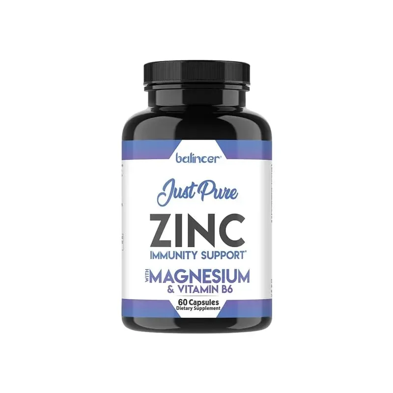 Zinc Supplements - Promotes Energy Production Supports Immune System and Overall Health Non-GMO Gluten-Free — image 9