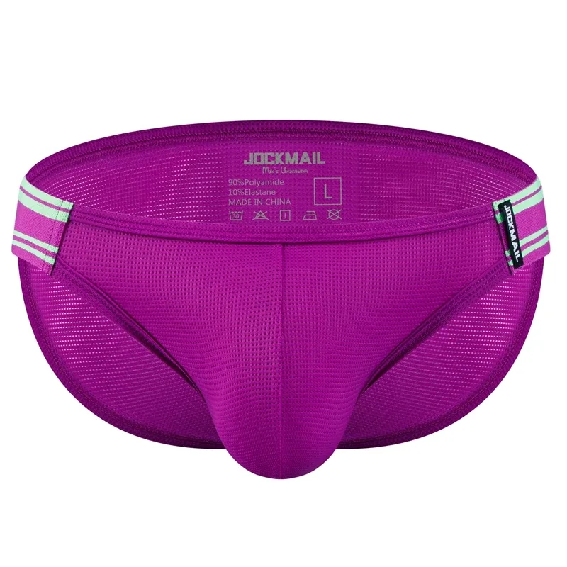 Slip intimi da uomo Mutande in nylon Mesh Quick Dry Sospensorio da uomo Slip bikini Slip da uomo o come pantaloncini da bagno — image 9