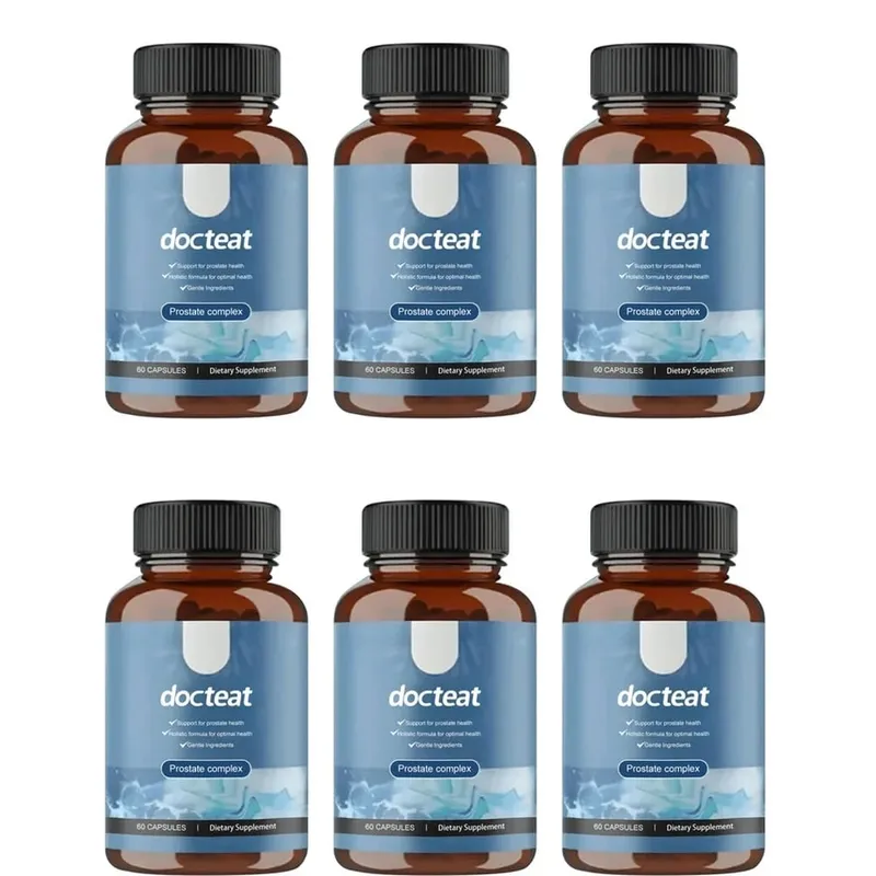 Docteat 전립선 복합 캡슐은 Herbal Saw Palmetto와 Pygeum 60 캡슐로 전립선 건강과 소변 흐름을 지원합니다. — image 12