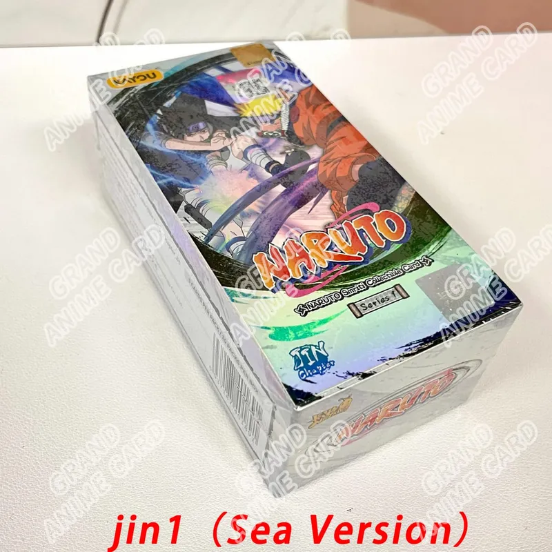 ของแท้ Naruto T4W8 JIN1 JIN2 SEA ภาษาอังกฤษรุ่น Global Version Booster กล่องอะนิเมะ TCG Rare CR Ninja World Collection การ์ด — image 8