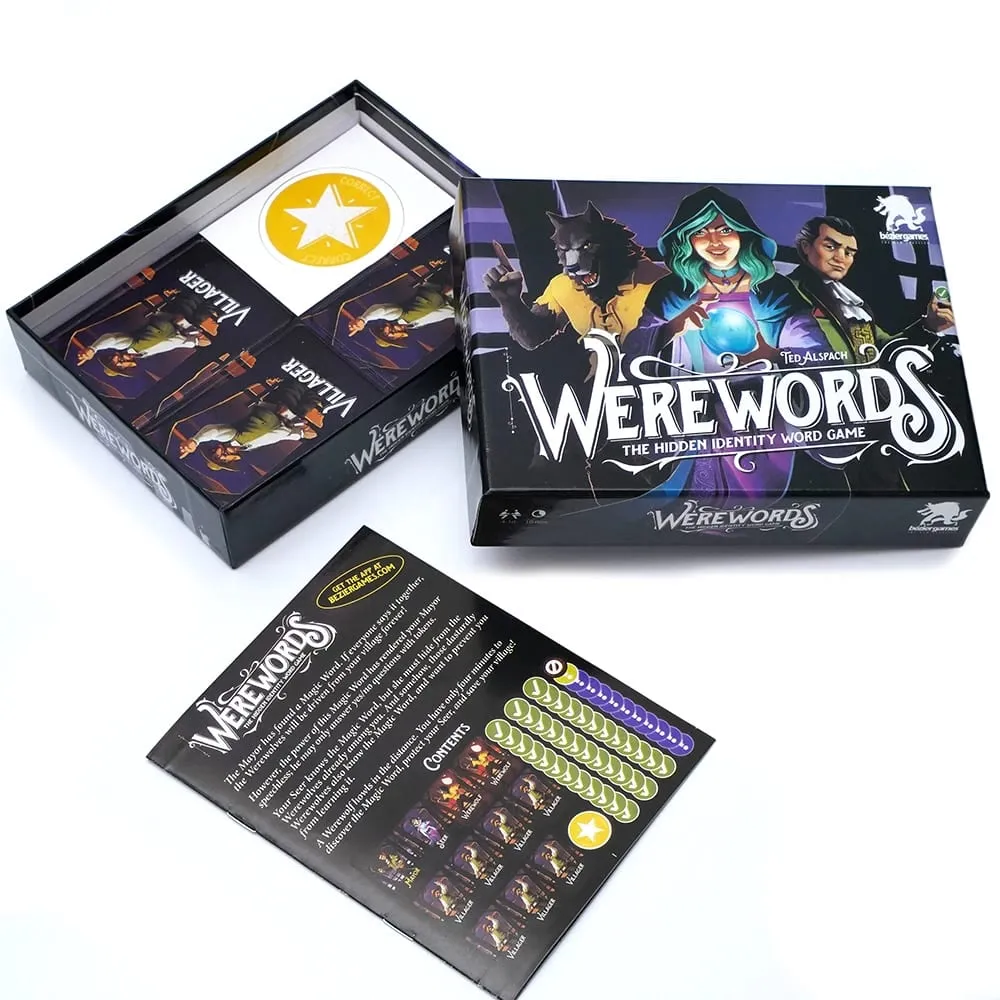Werewords Board Game Fun for Families Engaging Social Deduction Great for Families Party Game for Word Game — image 5