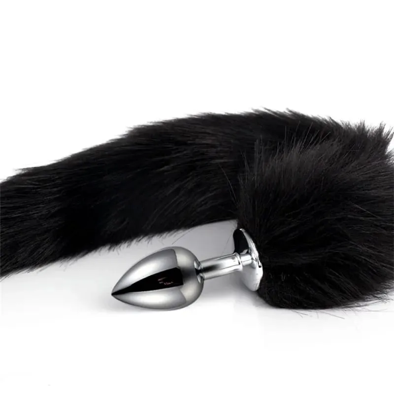 5 Sizes Metal Butt Plug Fetish Fox Tail Intimate Toys Bdsm Anal Extender Dilator Sex Shop Products Erotic Games Goods For Adults — image 3