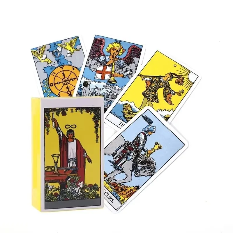 Rider Waite Tarot-Karte, Wahrsagerei, Tarot-Deck für den persönlichen Gebrauch, vollständige englische und spanische Version, Orakel-Deck für Mädchen, Brettspiel — image 4