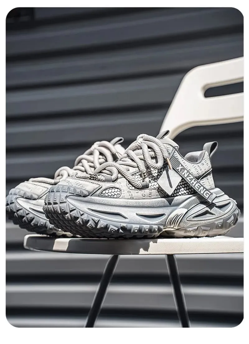 Chaussures pour hommes maille respirant plate-forme baskets léger luxe haut de gamme chaussures hommes décontractées tendance confort hommes chaussures Кроссовки Мужские — image 10