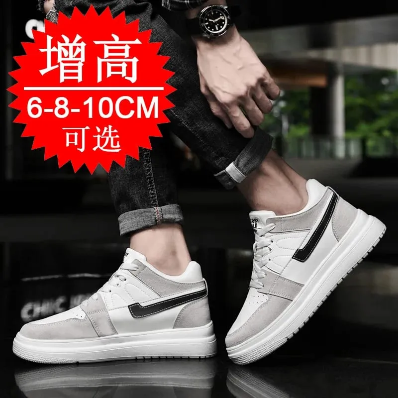 Men Elevator Shoes Heightening Sneakers for Men 4cm 6cm 8cm 10cm Breathable Height Increased Shoes for Man Sports Shoes — image 5