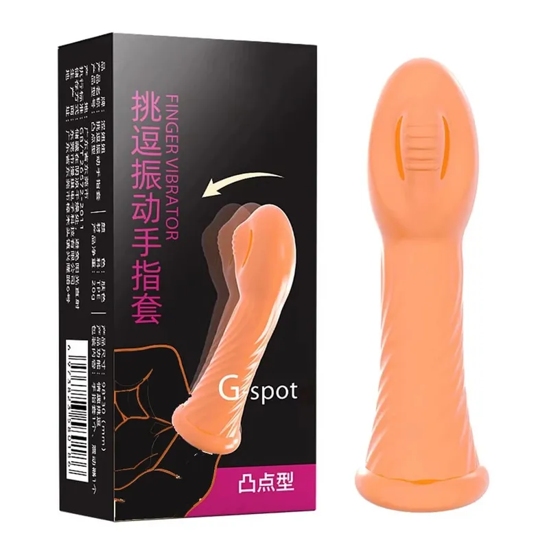 Finger Vibratoren Orgasmus G-punkt Klitoris Vaginal Massage Stimulator Masturbator Erotische Vibrierende Finger Hülse Sex Spielzeug Für Frauen — image 9