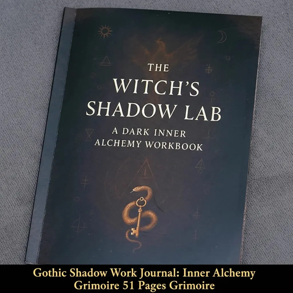 77 Seiten Hexerei-Grimoire-Seiten-Set „Buch der Schatten“ mit Mondphasen, Kräuterkunde-Zaubersprüchen, Gothic Dark Academia-Hexentagebuch — image 18