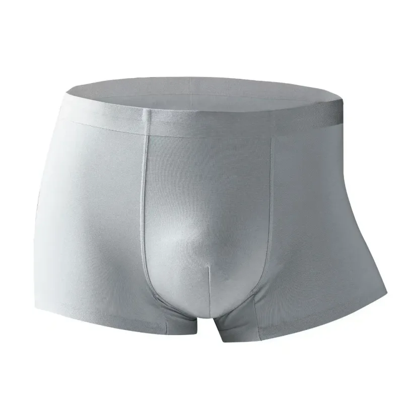 กางเกงในชายไม่มีรอยต่อ Modal-Feel กางเกงบ็อกเซอร์ชาย Breathable Antibiotic Crotch กางเกงขาสั้นผู้ชายผู้ชายชุดชั้นในกางเกงขาสั้น — image 23