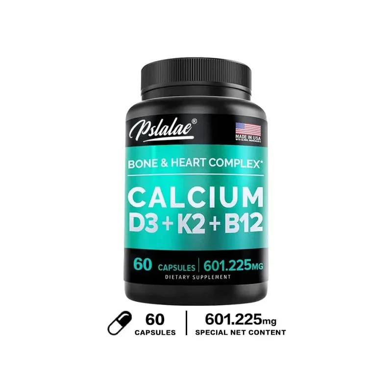 4-in-1 Calcium Supplement for Women and Men Bone and Heart Complex with Vitamin D3 K2 Calcium Supplement + Vitamin Calcium — image 8