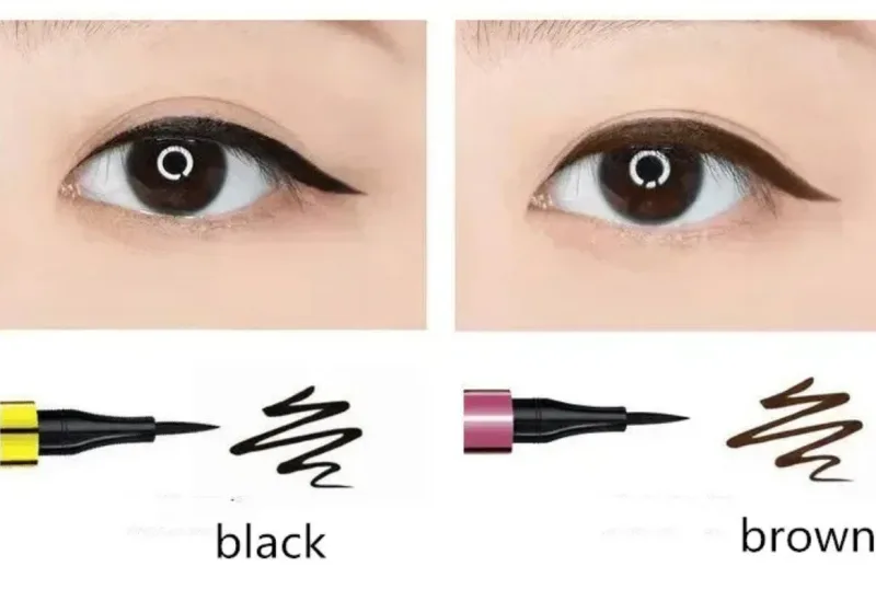 New 1PC Black Brown Waterproof Eyeliner Pencil Long-lasting Liquid Eye Liner Pen Pencil Make Up Tool — image 6