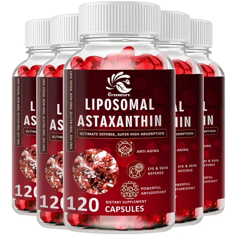 24 MG Lipozomal Astaksantin Kapsülü - Göz Yorgunluğunu Giderir Hassas Cildi İyileştirir Kas Fonksiyonunu Yeniler Bağışıklığı Artırır — image 9