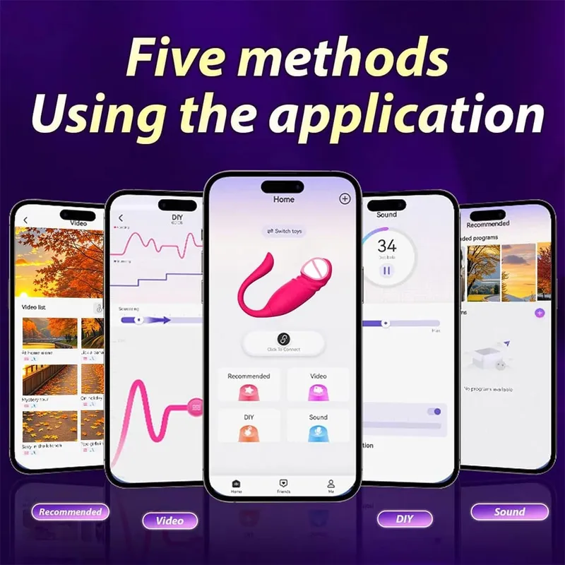 App Uzaktan Kumanda G Noktası Vibratörler Uzun Mesafe Sokma Titreşimli Yumurta Klitoral Stimülatörü Cinsel Zevk Seks Oyuncakları Kadınlar için — image 6