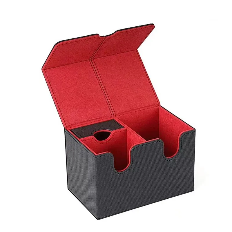 Úložná schránka na karty Krabička na karty Velké pouzdro Mezzanin Úložný box Horní strana Instalace Hračky Hry Sbírka karet pro obchodování — image 4