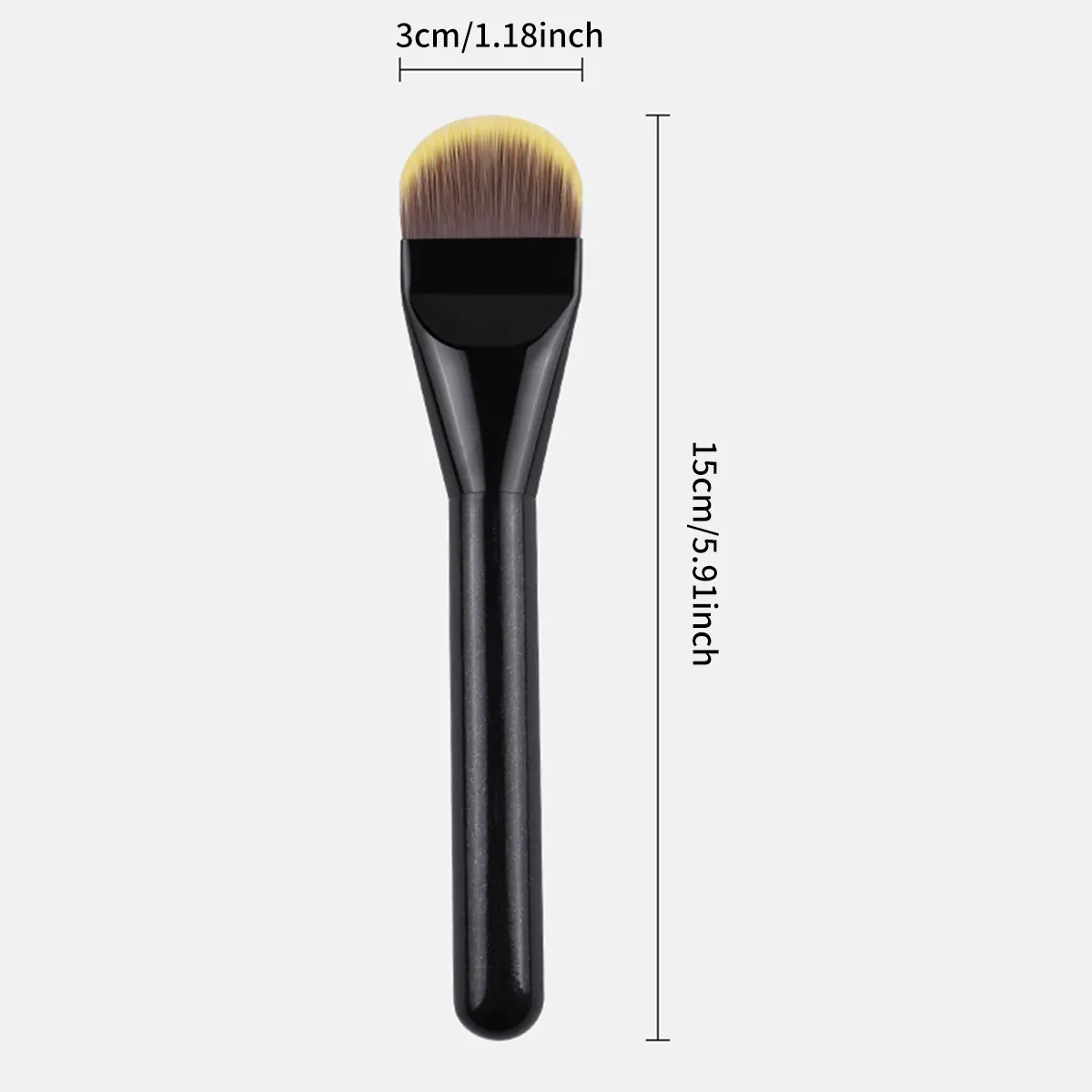 Make-up Pinsel Foundation Professionelle Pinsel Zungenförmige Flüssige Foundation Concealer Pinsel Frauen Gesicht Basis Make-Up Schönheit Werkzeuge — image 3